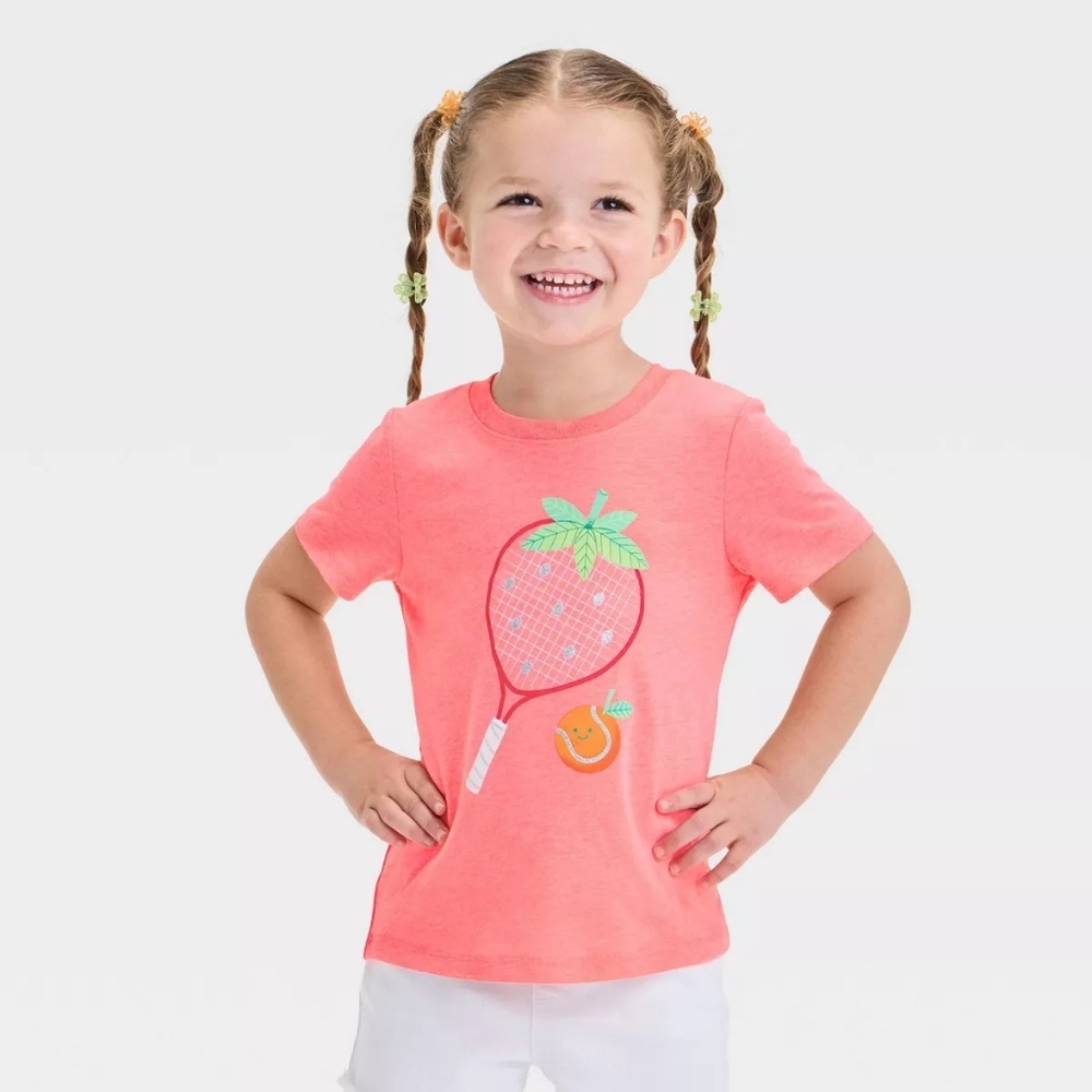 Cat & Jack Girls T Shirt 4T